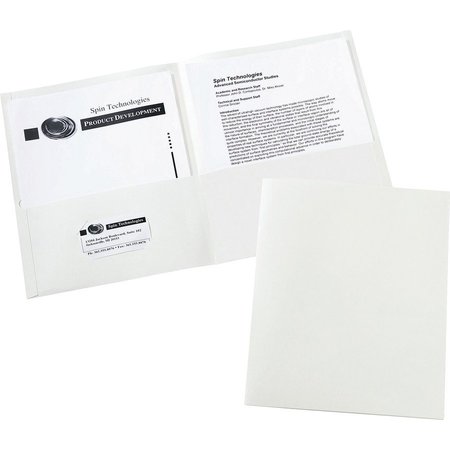 Avery Folder, 2-Pocket, Letter, We 25PK AVE47991